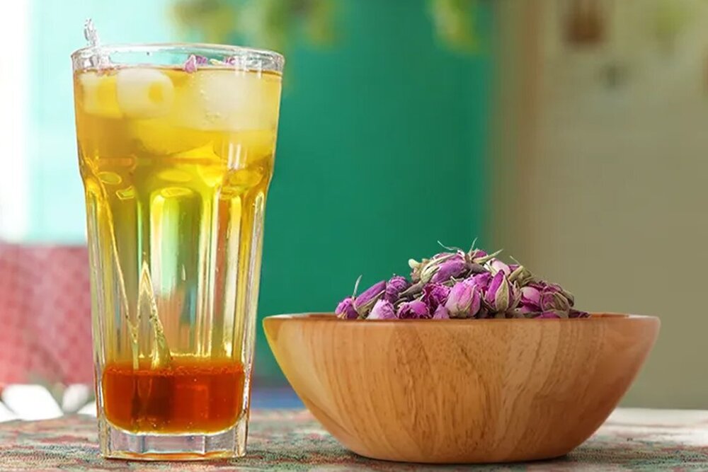 جلاب گلاب زعفران